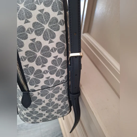 NWT Kate Spade Gray Spades Mini Backpack - Picture 11 of 12